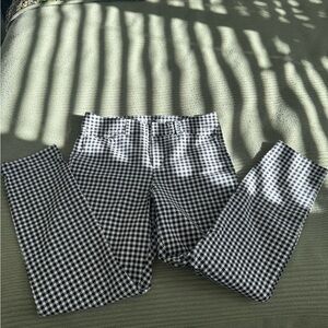 Old Navy Black and White Checkered Skinny Pants